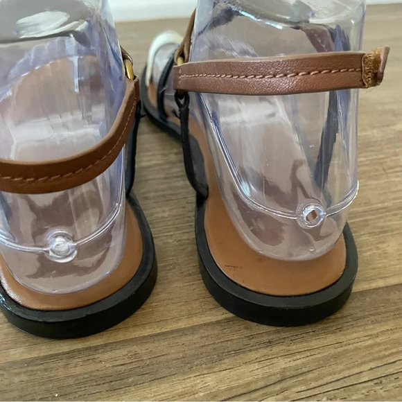 Vnce perrigan toe strap color block sandals Sz 7 - Picture 6 of 15